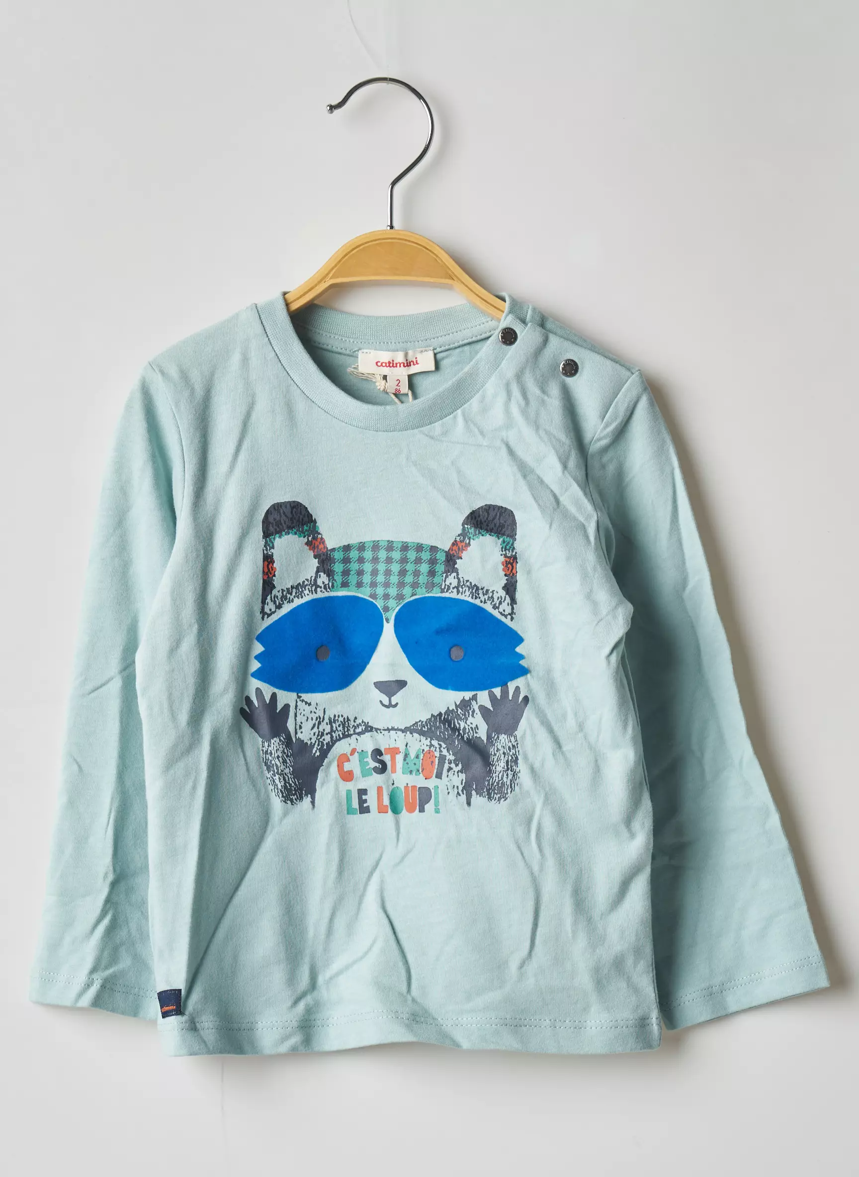 Catimini Tshirts Garcon couleur bleu