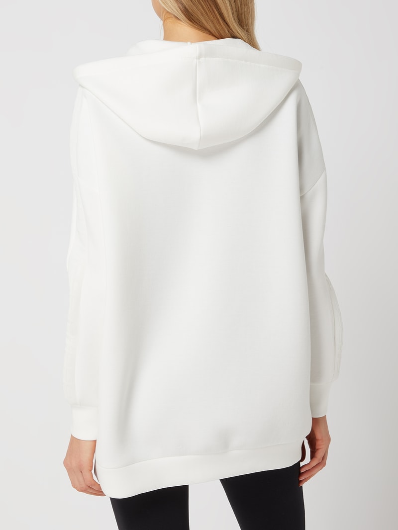 Oversized Sweatjacke aus Scuba Modell 'Allie'  in rosé