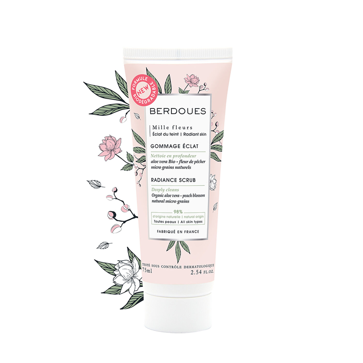 Berdoues Mille Fleurs Eclat Gommage Eclat 75 ml