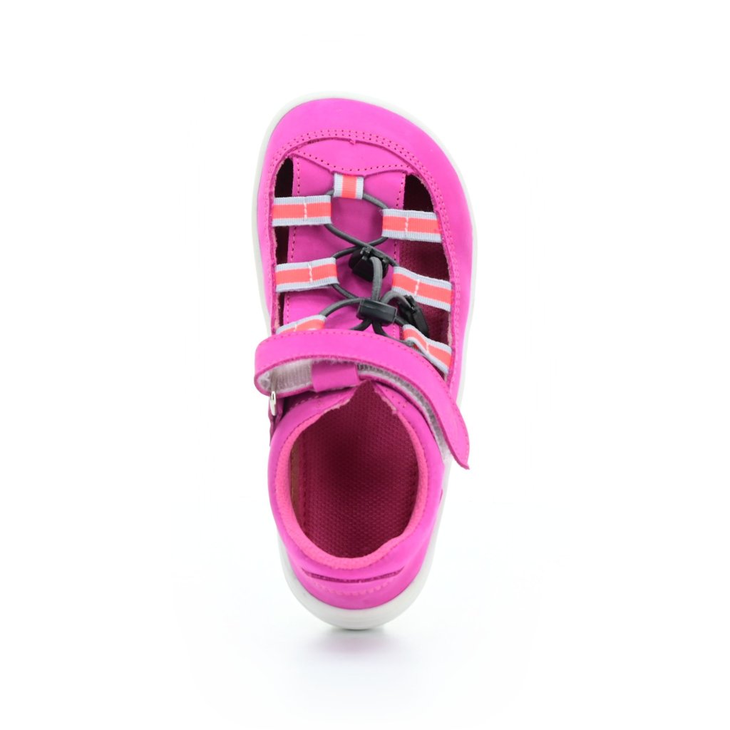 Baby Bare Febo Summer Fuchsia Barfußsandalen