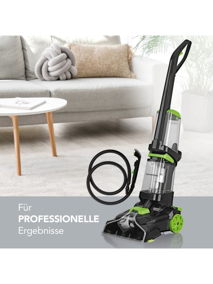 CLEANmaxx CLEANmaxx Teppichreiniger Professional mit Vibrations- und Seitenbürsten - schw günstig kaufen onesize