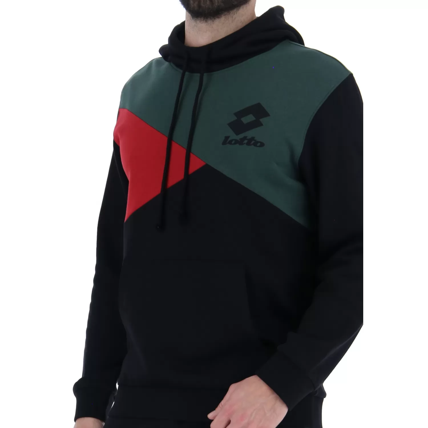 ATHLETICA LG III SWEAT HD FL HELT SVART