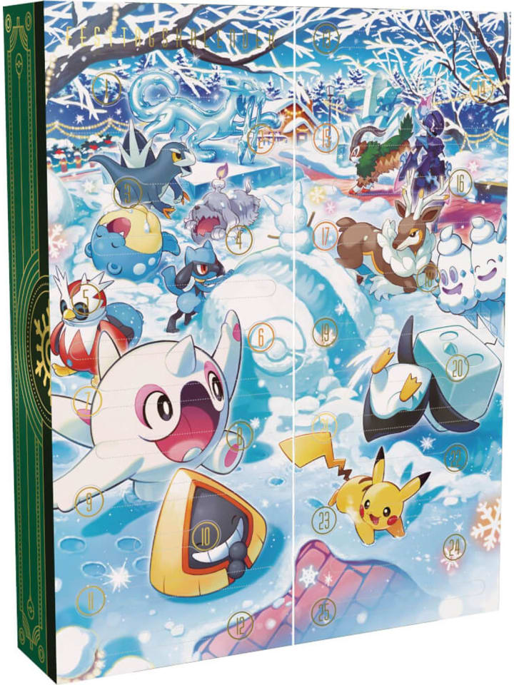 Pokémon Pokémon Adventskalender 2024 in Mehrfarbig ab 6 Jahre günstig kaufen onesize