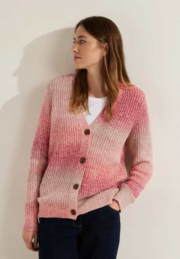CECIL Cardigan mit Farbverlauf