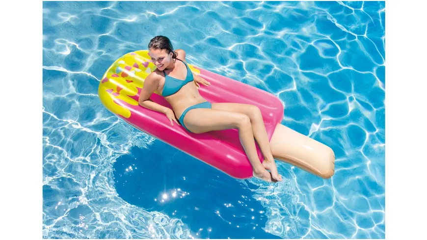 Intex - Aufblasbarer Pool-Schwimmer Eis am Stiel