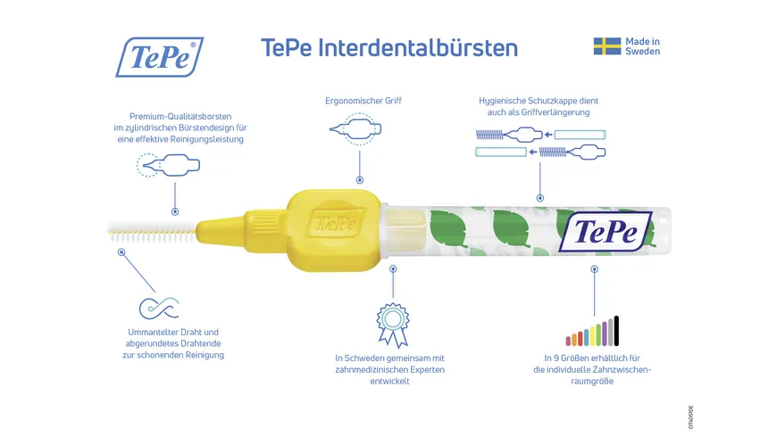 TePe Interdentalbürste 0,7mm Gr. 4