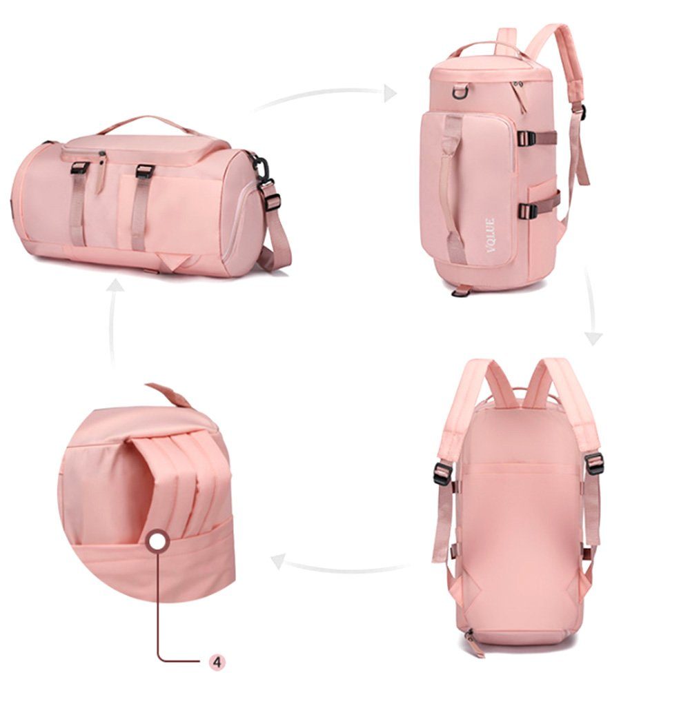 YANN Reiserucksack Handgepäck-Rucksack, wasserdichter Sportrucksack mit großer Kapazität