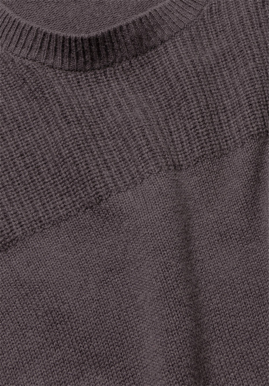 Pullover aus Bio-Merinowolle mit Kaschmir