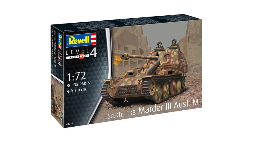 Revell - Sd. Kfz. 138 Marder III Ausf. M