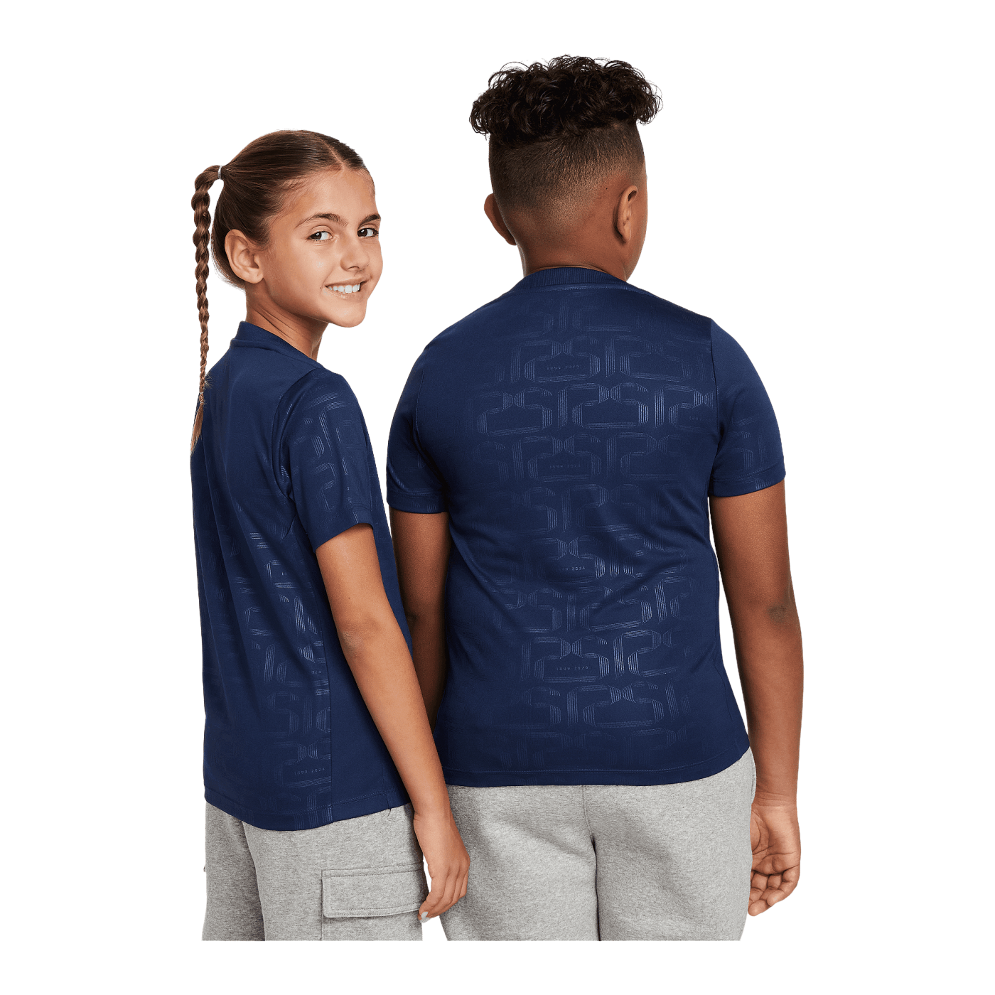 Nike FC Barcelona Academy Trainingshirt Kids Blau F411