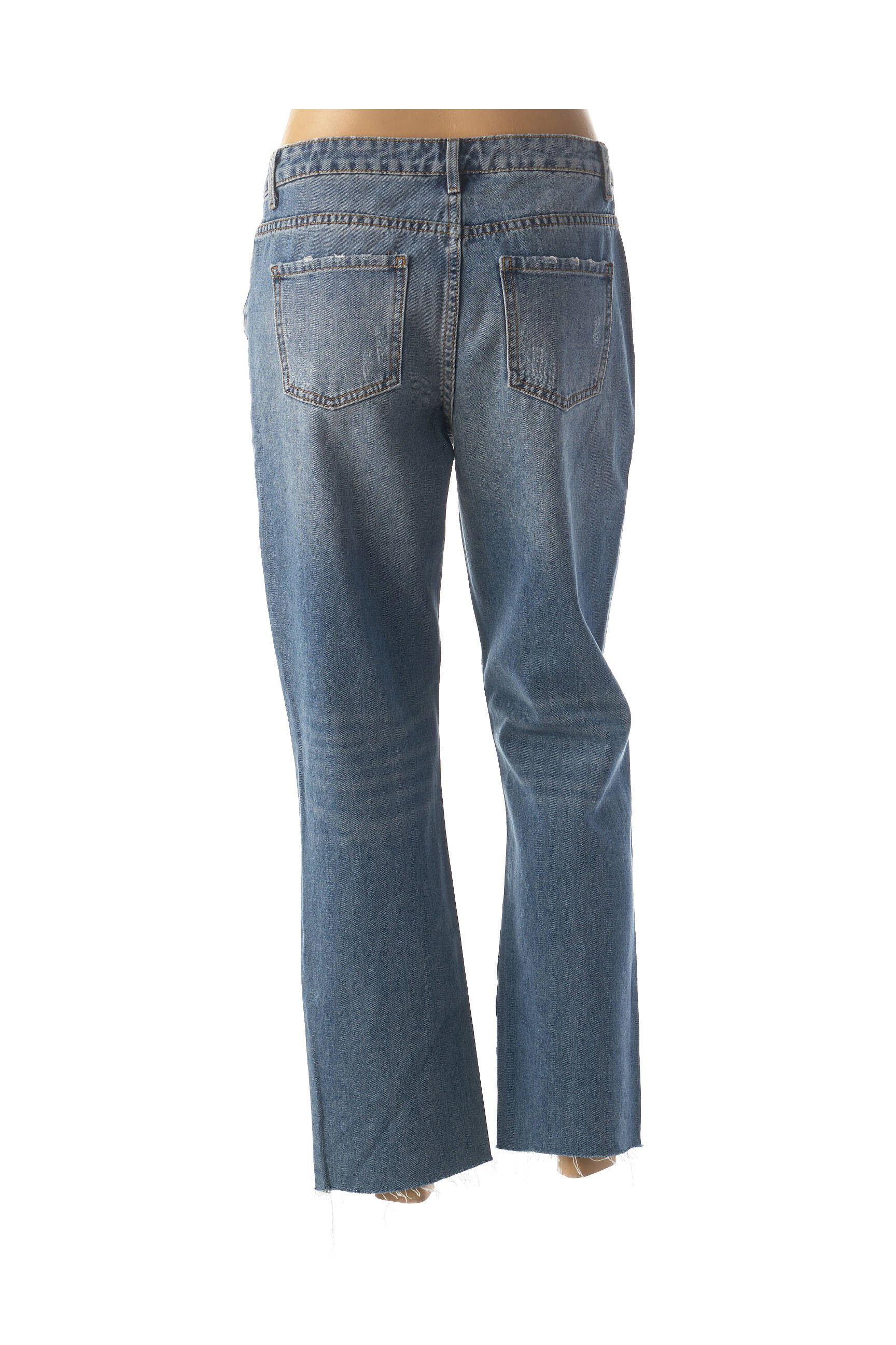 Vila Jeans Coupe Droite Femme couleur bleu