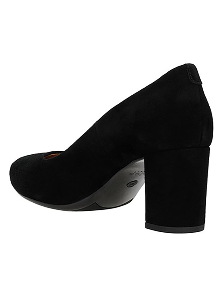 Wojas Leder-Pumps in Schwarz günstig kaufen
