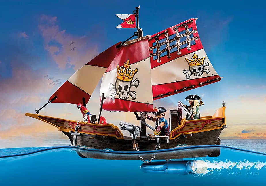 Kleines Piratenschiff