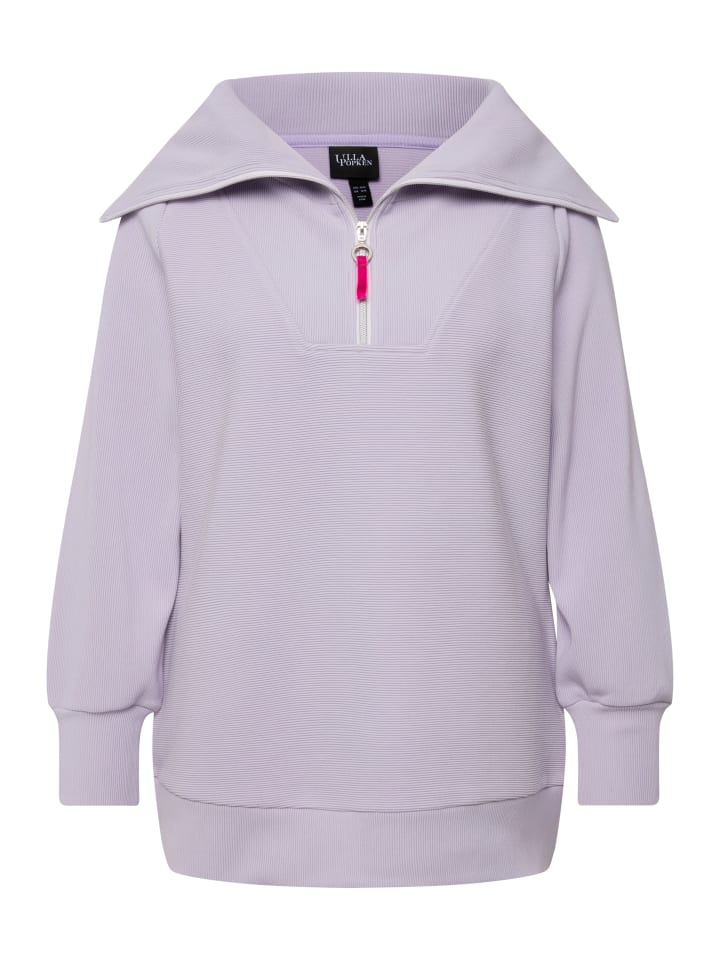 Ulla Popken Sweatshirt in pastell flieder günstig kaufen