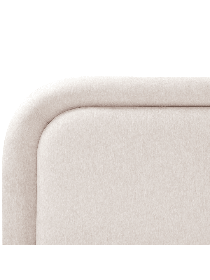 Beliani Doppelbett LAVARDENS in Beige/Schwarz - (W) 201 x (H) 107 x (L) 222 cm günstig kaufen onesize