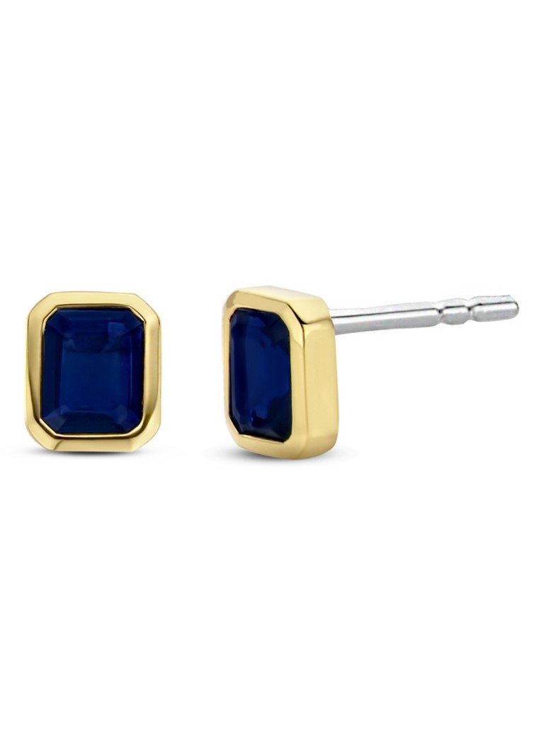 TI SENTO - Milano Gold-plated Stud Earrings 7893BY