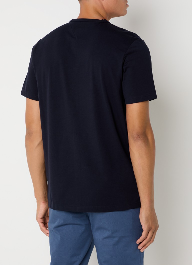 Tommy Hilfiger T-shirt in lyocell blend with logo embroidery