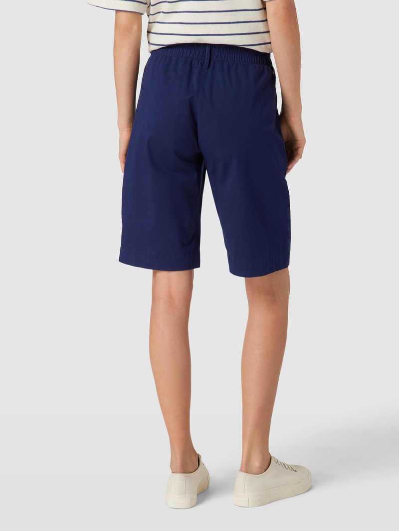 Bermudas mit Bügelfalten Modell 'VERA' in marineblau