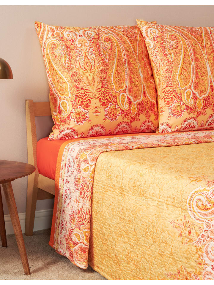 Bassetti Wohndecke MERGELLINA in ORANGE günstig kaufen