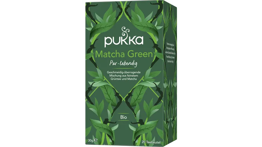 Pukka BIO Tee Matcha Green 20 Beutel 30g Packung 30 g