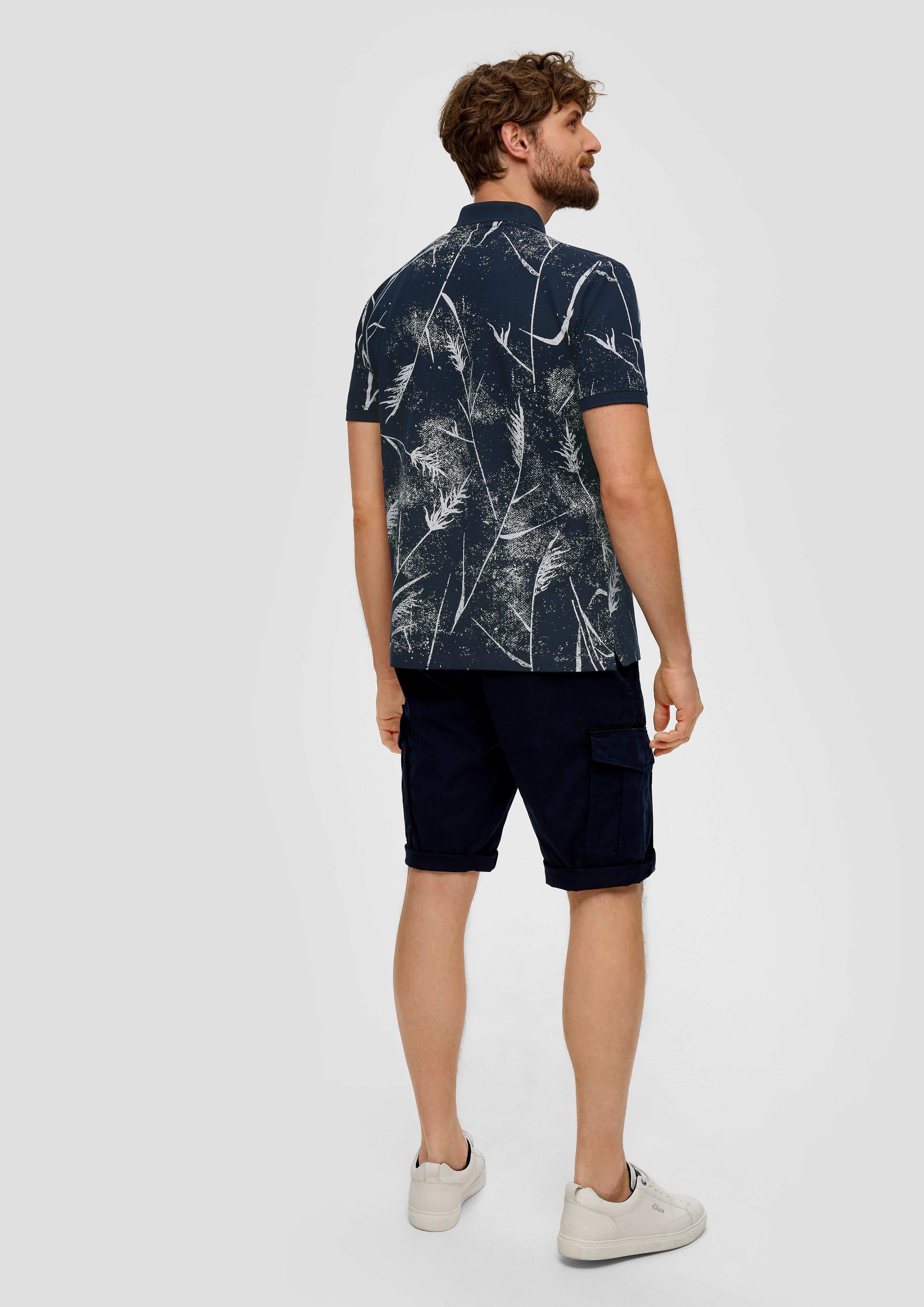 Poloshirt mit All-over-Print  2143942-59A3