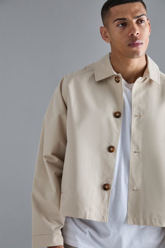 Kastiger Oversize Trenchcoat