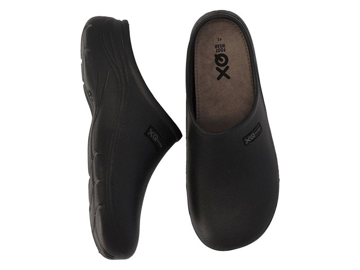 XQ Garden Clogs Black Herren Gartenclogs