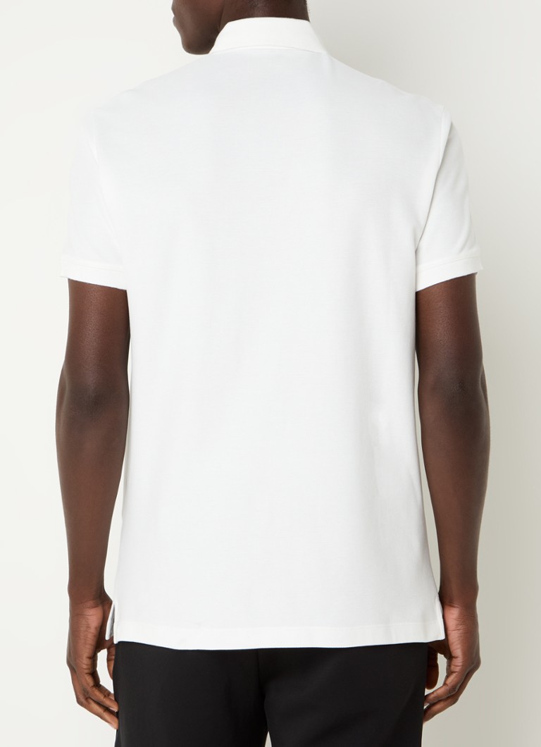 Emporio Armani polo majica regularnog kroja s vezom logotipa
