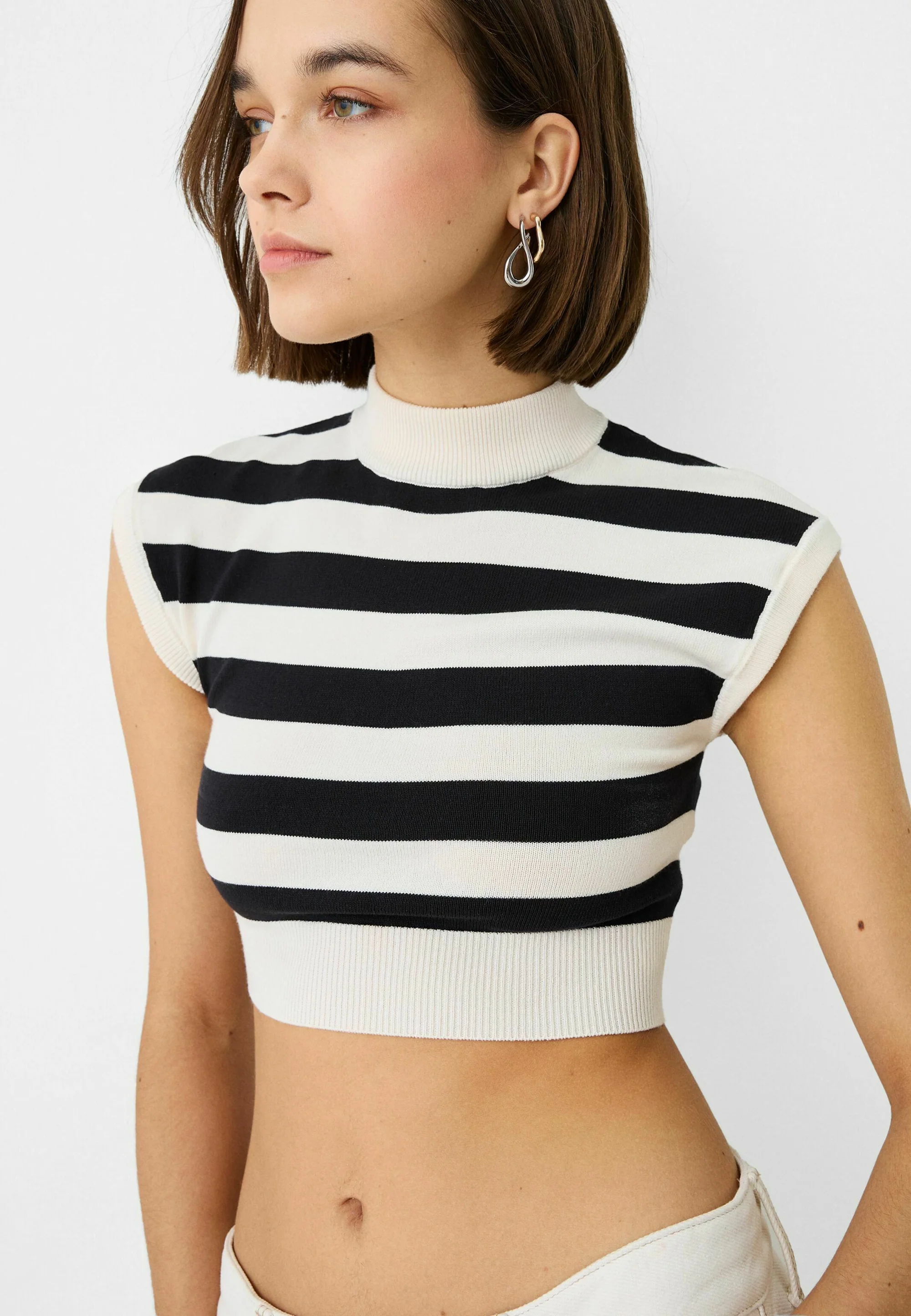 Bershka SET DE 6 IRREGULARES - Pendientes
