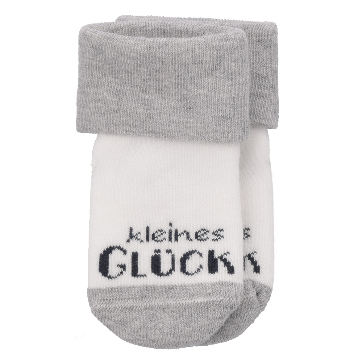 2 Paar Newborn Socken mit Frottee-Ausstattung