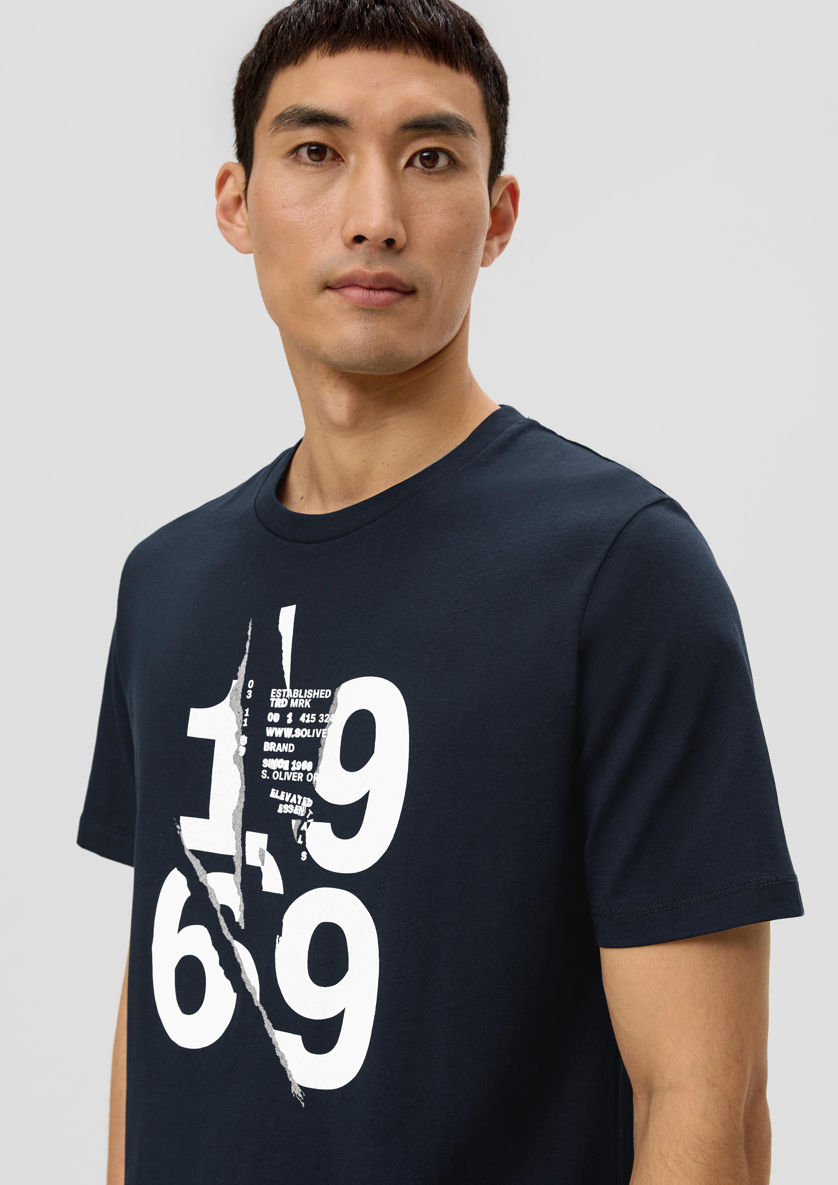 T-Shirt mit Frontprint  2138638-59D2