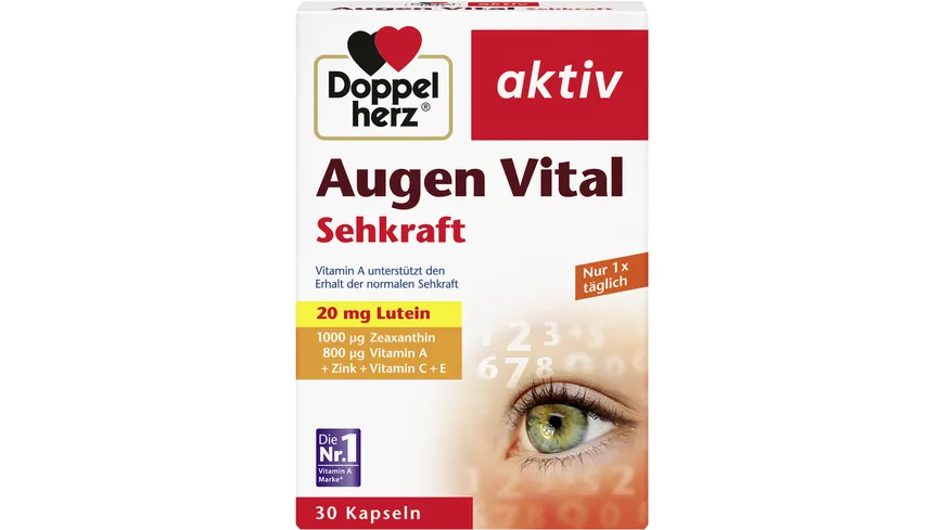 Doppelherz Augen Vital Sehkraft 30 Kapseln