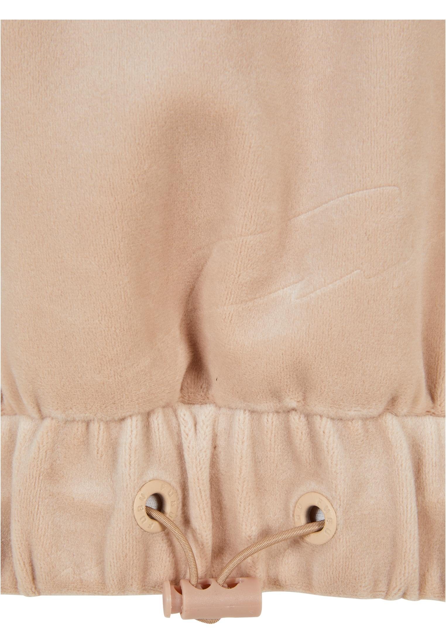 Fubu Kapuzenpullover Damen FW231-014-1 FUBU Signature Allover Velours Short Hoodie (1-tlg)