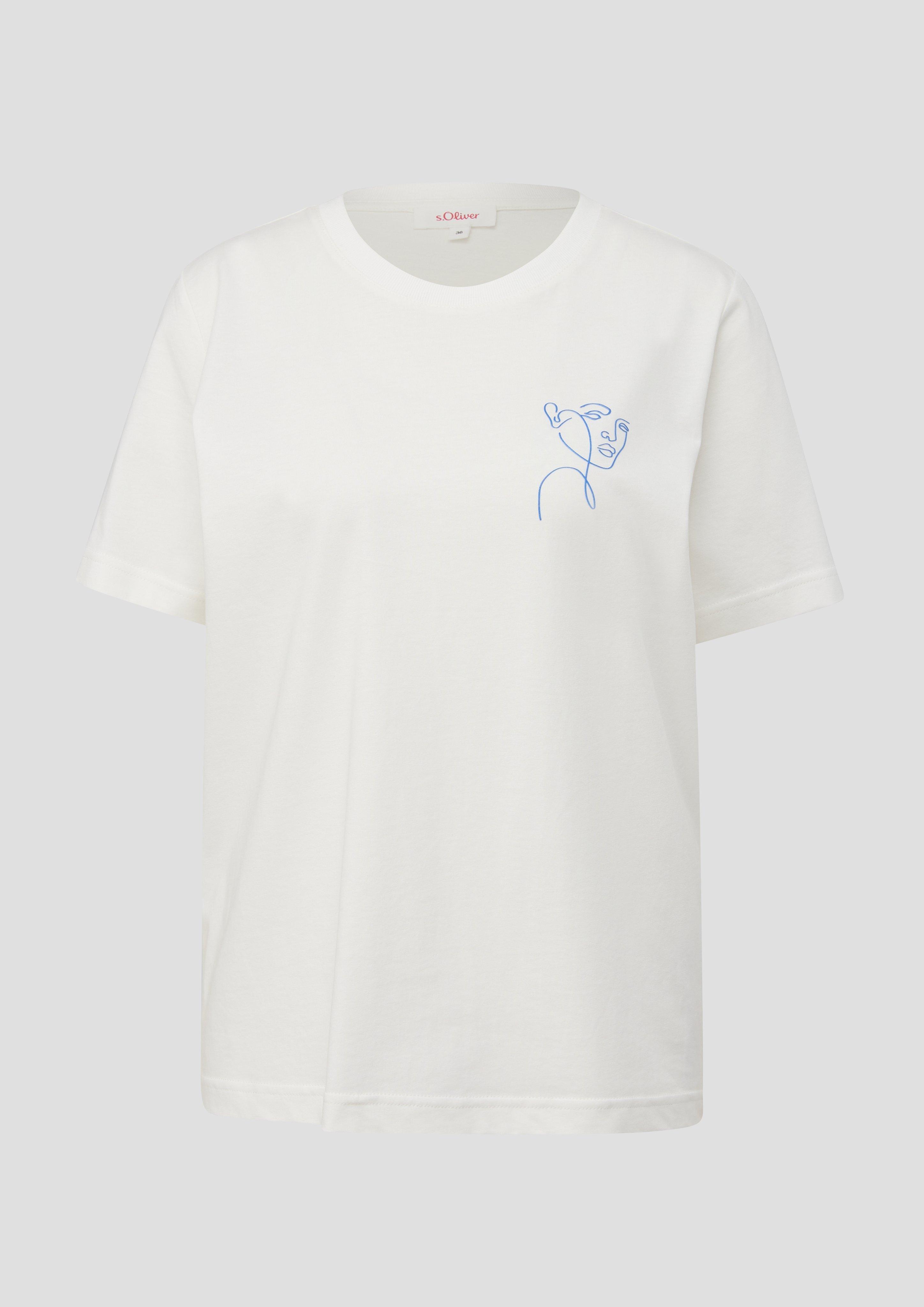 T-Shirt mit Print-Detail  2147851-02D2