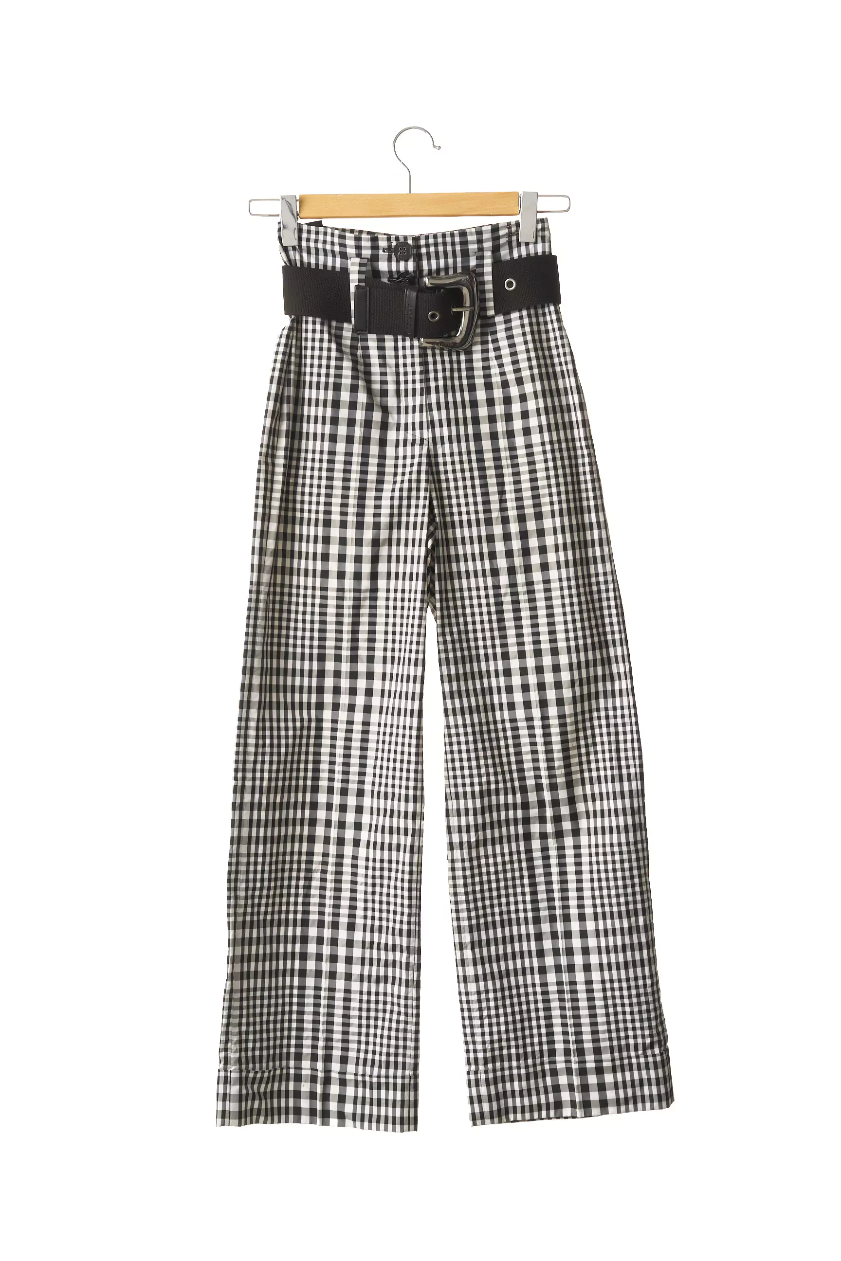Airfield Pantalons Flare Femme couleur noir