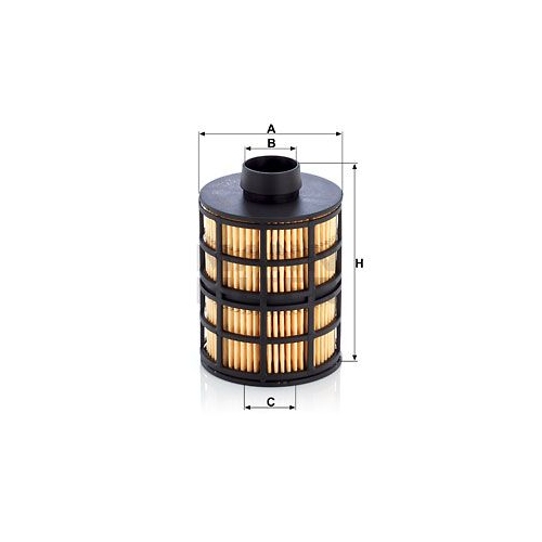 PU723X KS-FILTER MANN - ATU