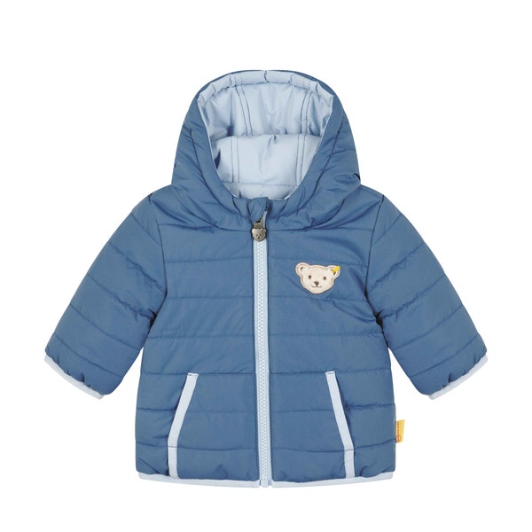 Wendejacke, mittelblau für Jungs