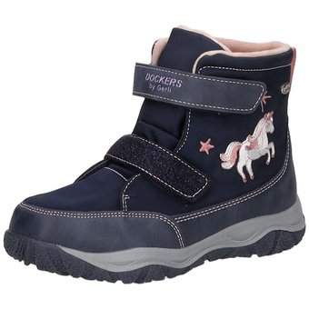 Dockers Klett Boots in blau