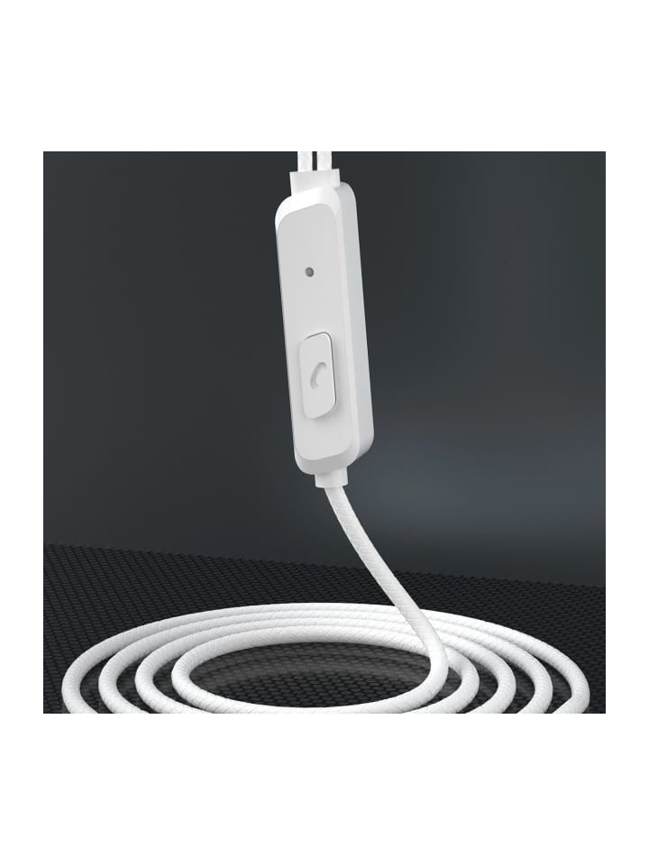 COFI 1453 kabelgebundene Kopfhörer 1,2 m Weiß in Weiß günstig kaufen 100 cm
