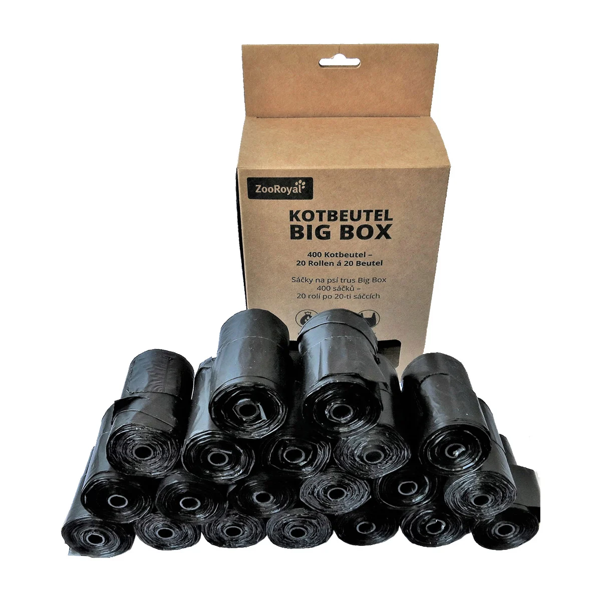 ZooRoyal Hundekotbeutel Big Box 20 Rollen á 20 Beutel