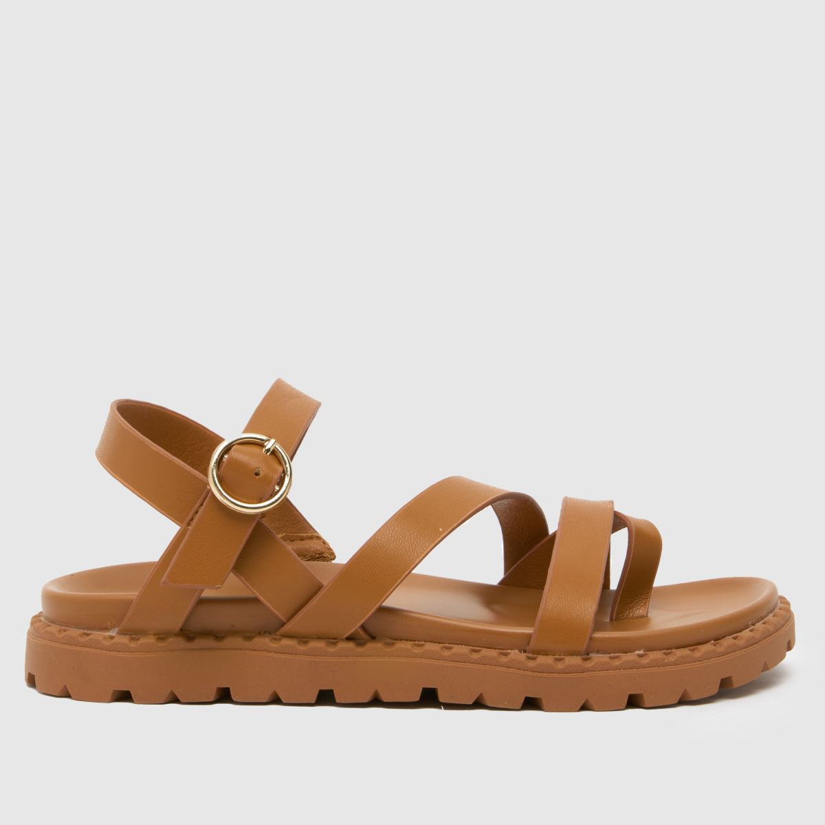 Schuh bruna Trula remsandaler för flickor