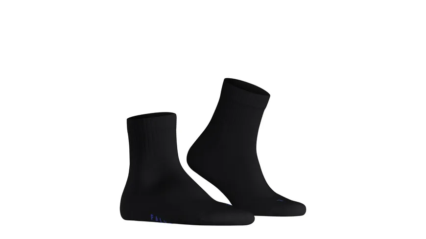 FALKE Unisex Kurzsocken Run Rib schwarz