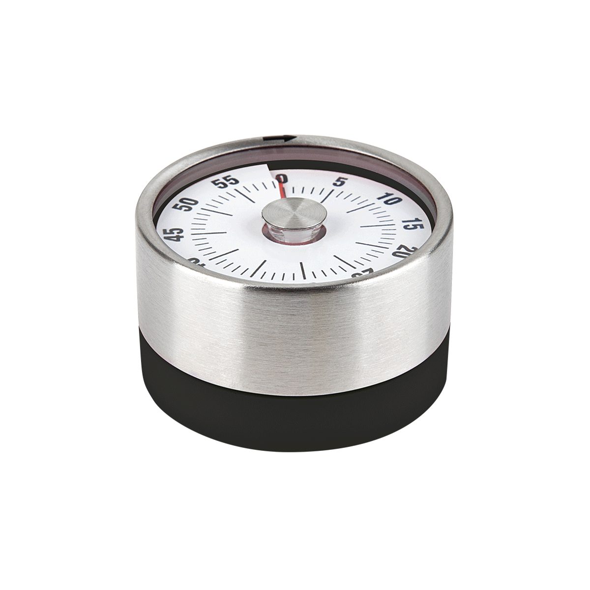 EUROHOME Eieruhr Küchenuhr aus Edelstahl mit Kunststoff (Küchentimer Ø6 cm), Eieruhr Küchenwecker Küchenuhr - Zeitstopper