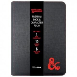 UP - Dungeons & Dragons Premium Zippered Book & Character Folio