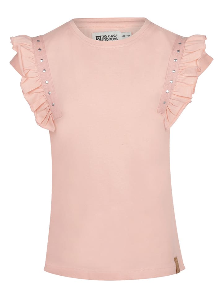no way monday Shirt in Rosa günstig kaufen