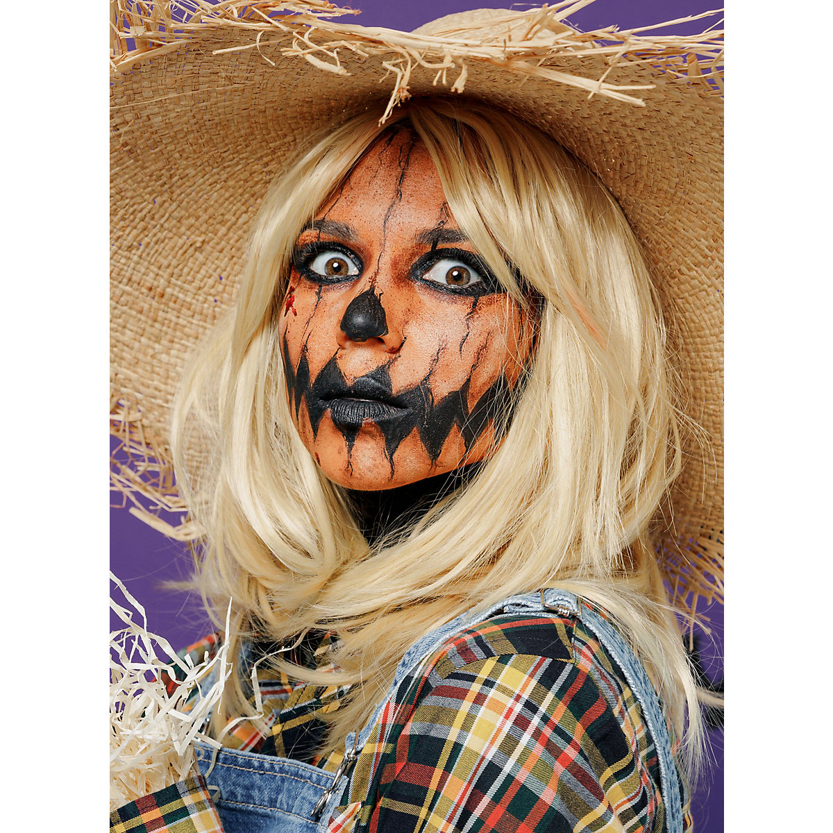 Halloween Vogelscheuche Make-up Set