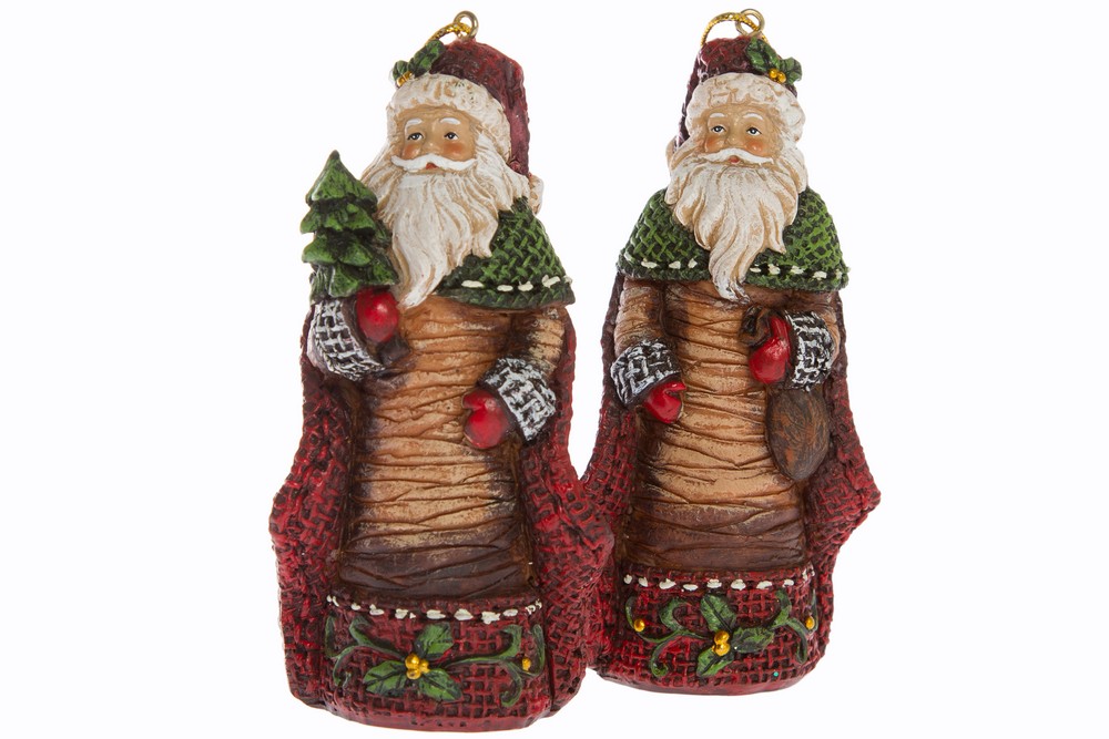 MyFlair My Flair 2er-Set Nikolaus Hänger, 10,5 cm