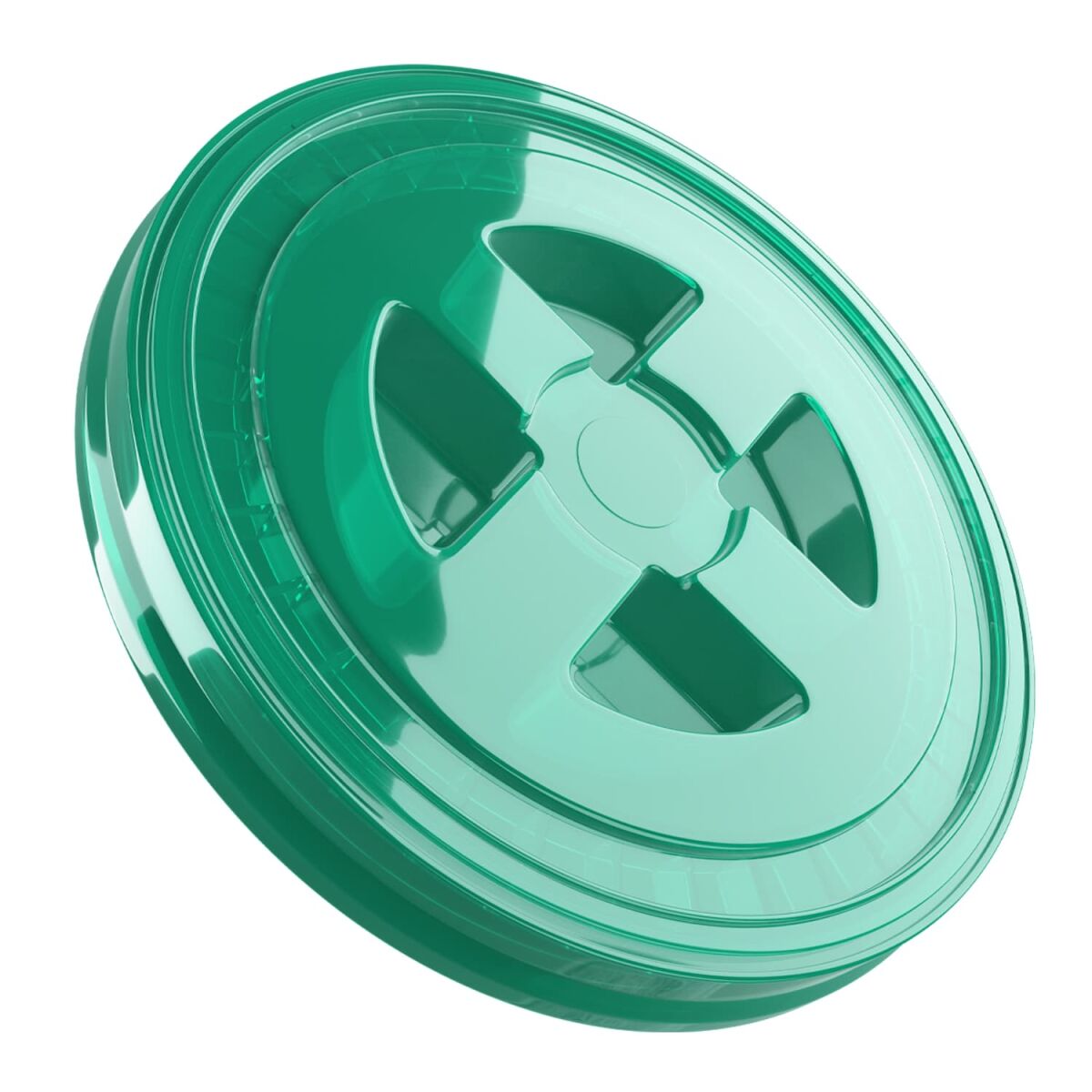 chemicalworkz Performance Bucket Lid Wascheimerdeckel Türkis Transparent