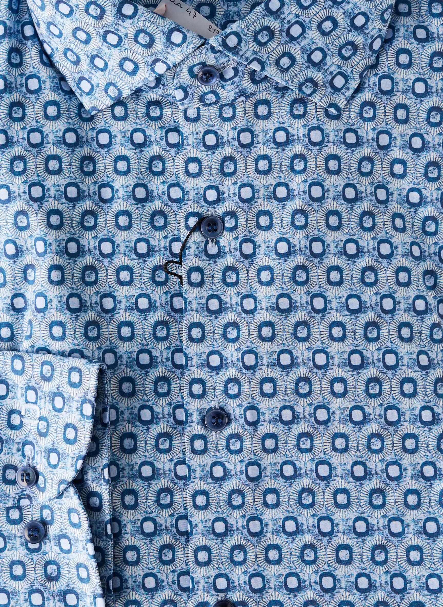 Olymp Manches Longues Homme couleur bleu