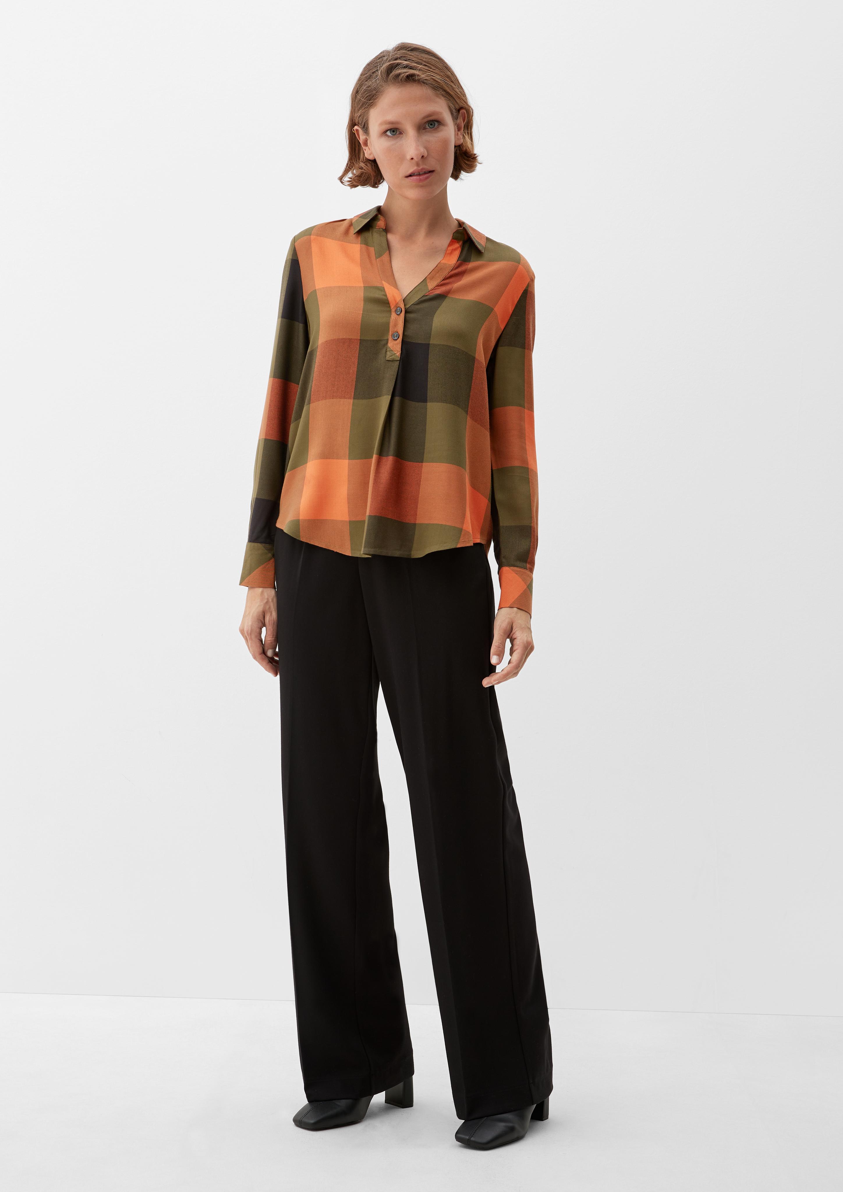 Bluse mit Karomuster  2120721-79N0